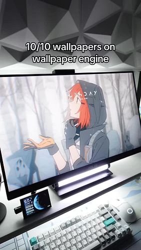 ALL WALLPAPERS 🔗 IN BIO

Wallpaper Engine is on Steam. Rainmeter tutorial for the day/date is linked in my bio @nightxparade ...