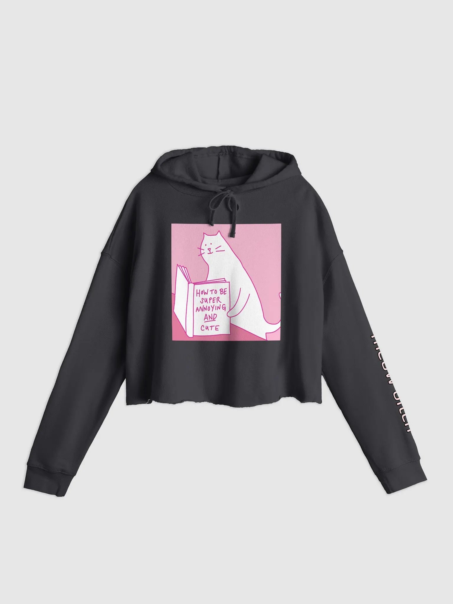 Annoying Crop Hoodie product image (1)