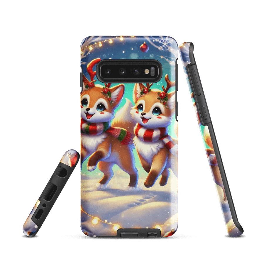 Festive Fox Friends Samsung Tough Case – Holiday Spirit product image (1)