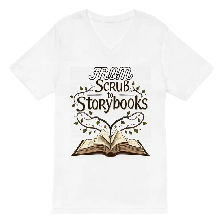 Storybook Vines V-Neck Tee product image (2)