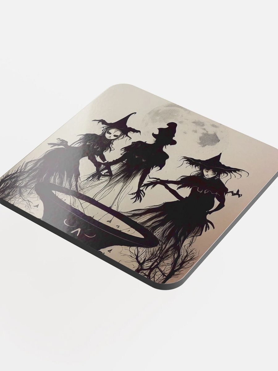 Mystical Witches' Cauldron Cork Coaster product image (4)