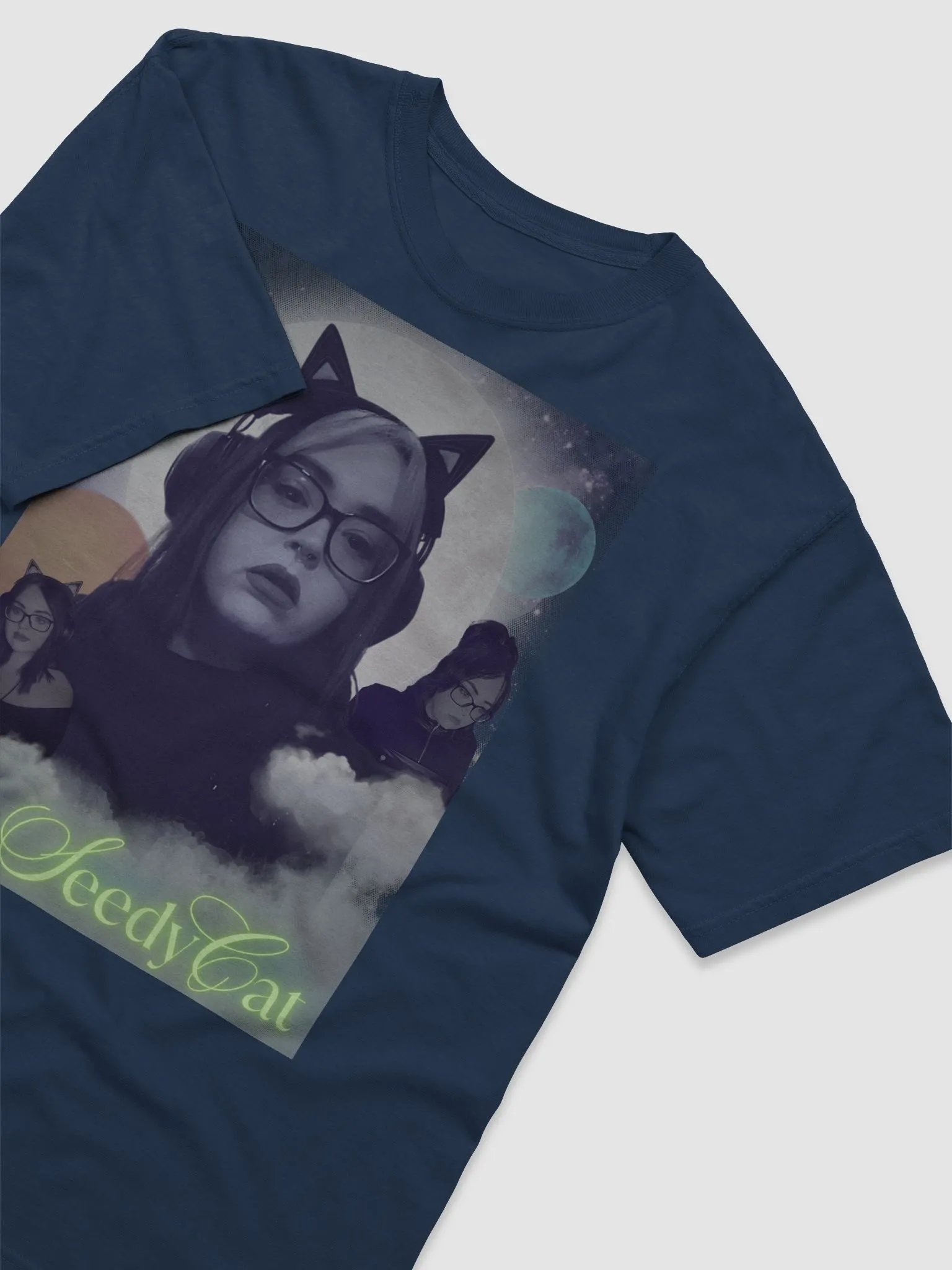 SeedyCat Moon Shirt product image (19)
