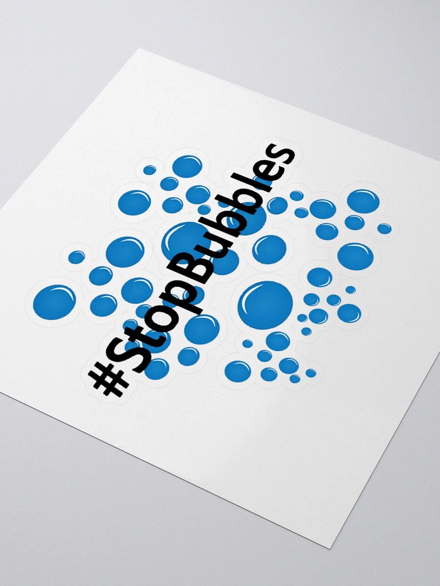 Stop bubbles stickers product image (9)