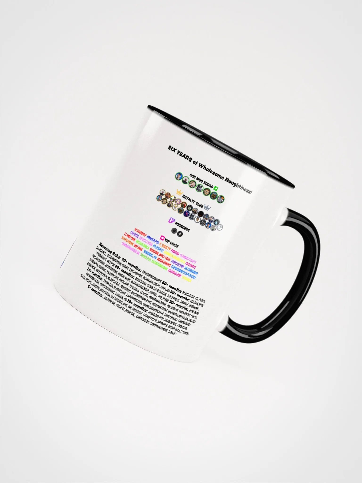 6 YEAR COMMEMORATIVE MUG! product image (4)