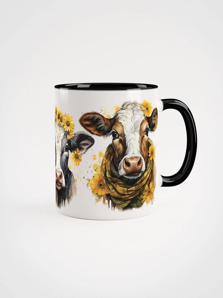 Sunflower Cow Accent Mug product image (1)
