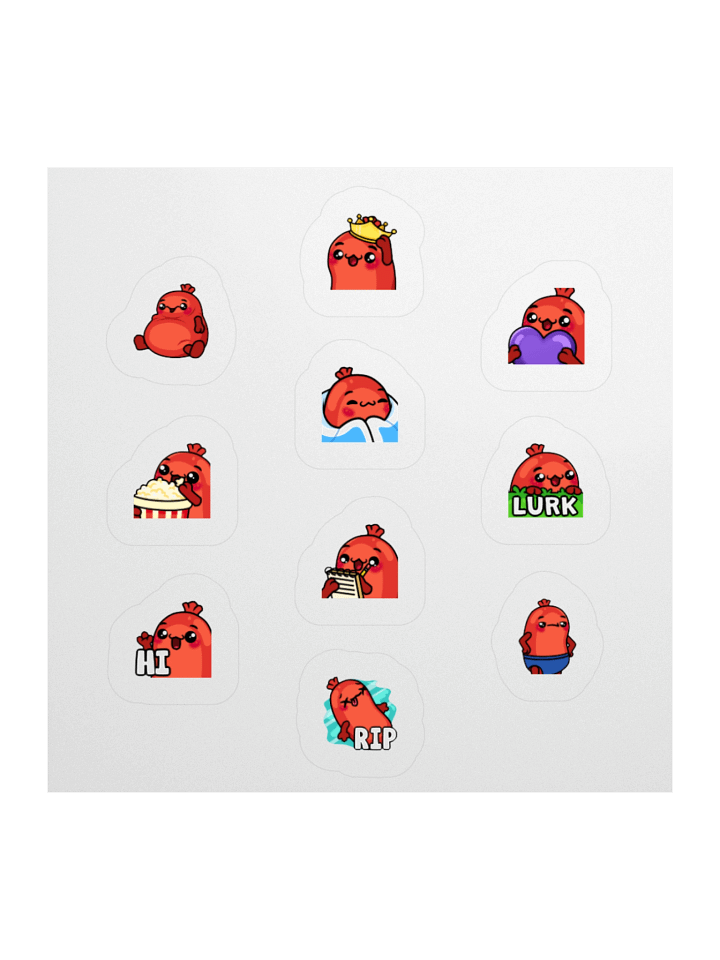Sausage Sticker Set product image (1)