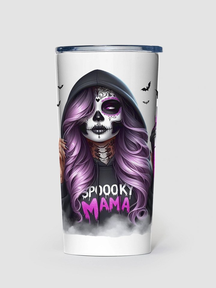 Spooky Mama Stainless Steel Tumbler product image (1)
