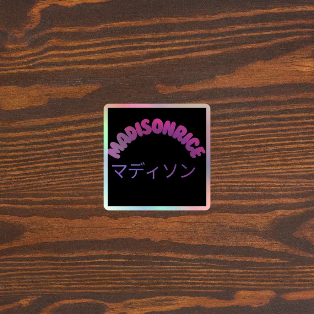 Madison Rice マディソン Stickers product image (5)