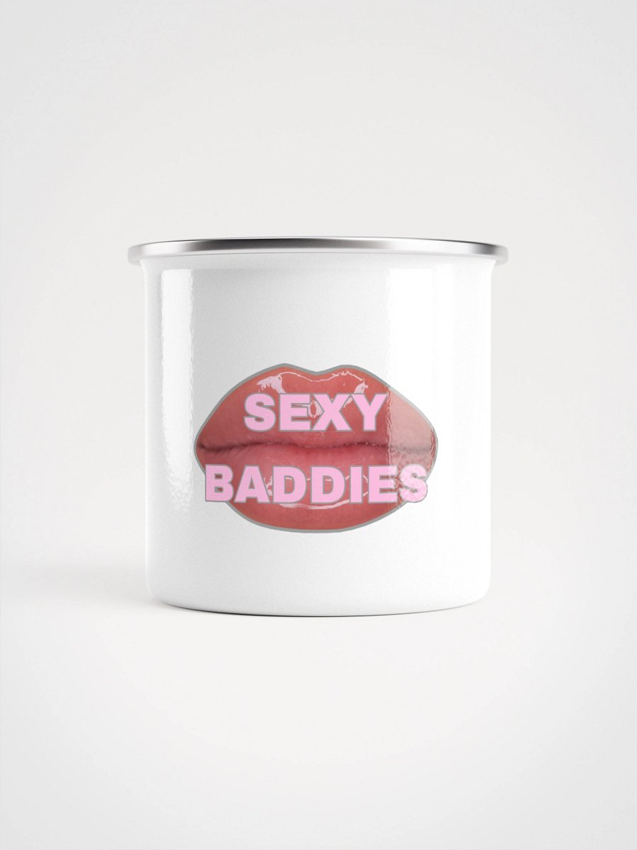 Glossy SexyBaddies Lips Enamel Mug product image (2)