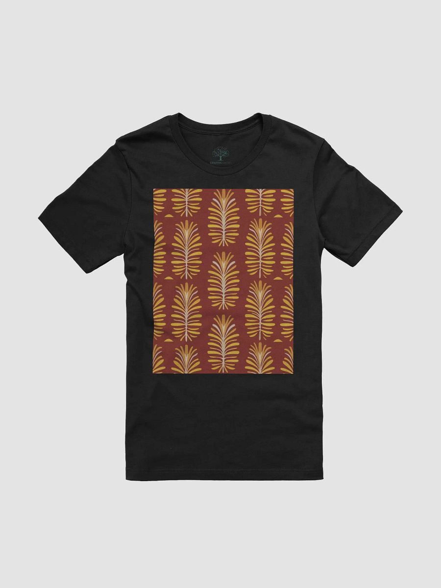 Graphic Grove Unisex T-Shirt with Nature-Inspired Leaf Pattern product image (3)