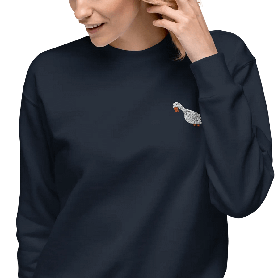 Embroidered Silly Goose Sweatshirt product image (134)