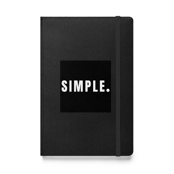 SIMPLE. Hardcover Bound Notebook product image (1)