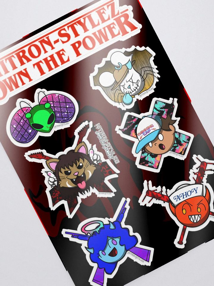Weirder Stuff Collection - Character Sticker Sheet product image (2)