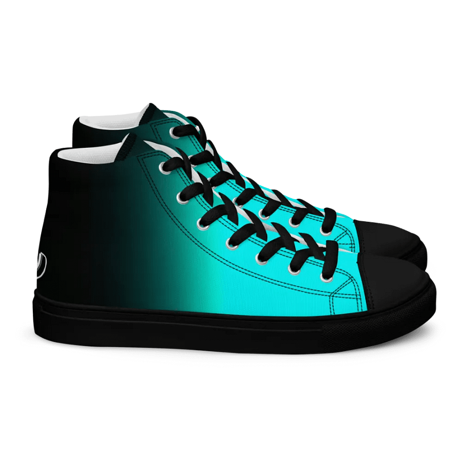 STRAIGHT VIBIN NEON COLOR FADE STYLE MEN'S CANVA SHOES product image (2)