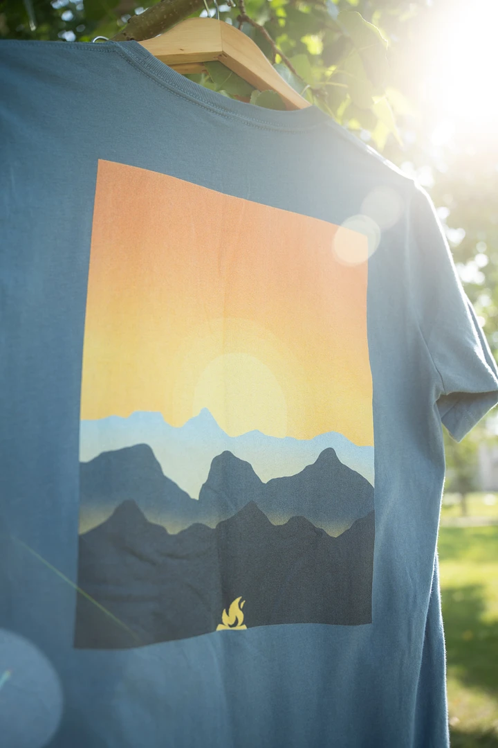 Blue Flame Mountain Tee product image (6)