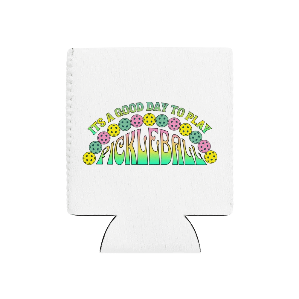 It's A Good Day To Play Pickleball Half Moon Coozie product image (1)