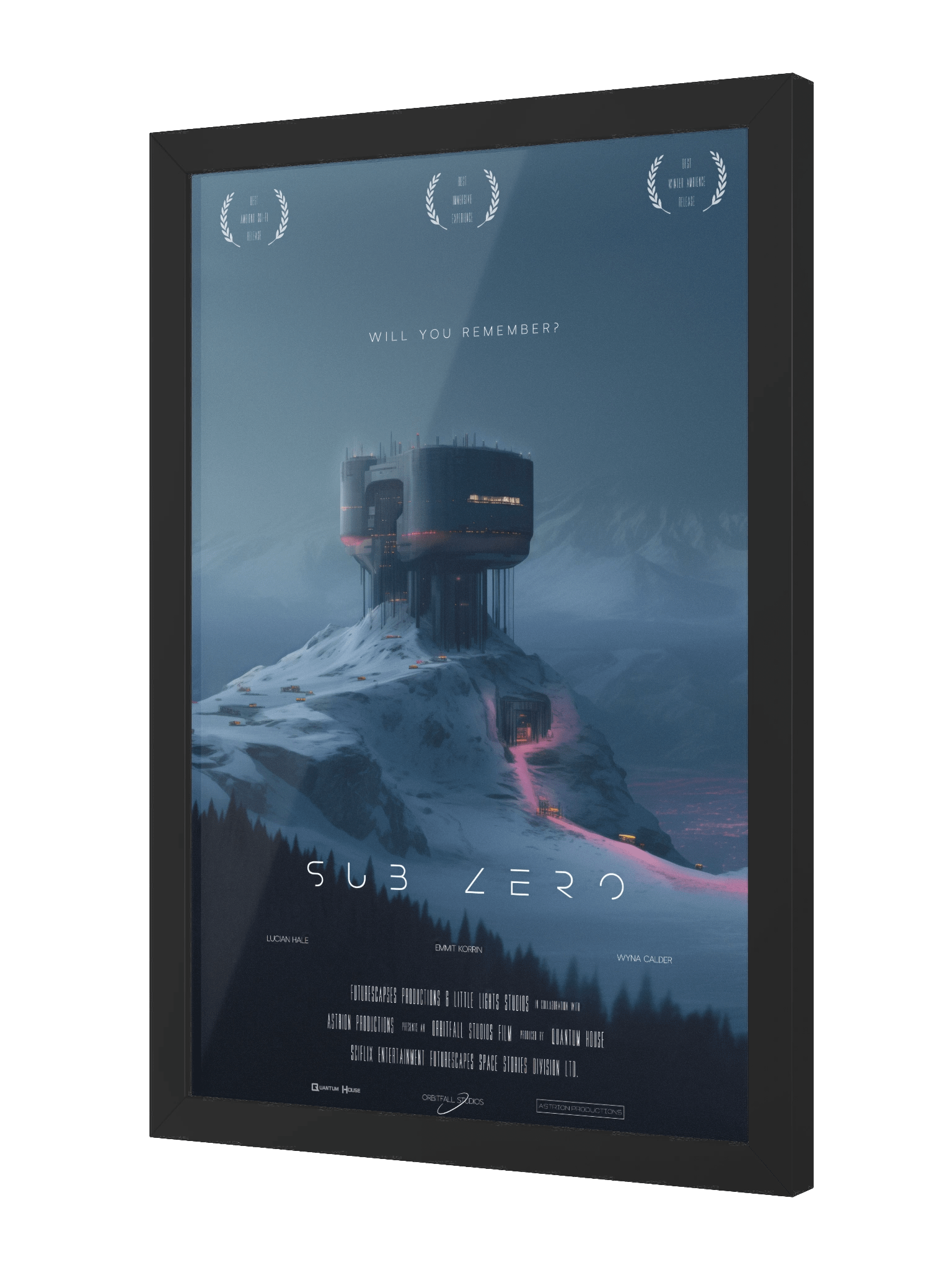 Sub Zero - Faux Movie Poster (Framed) product image (2)