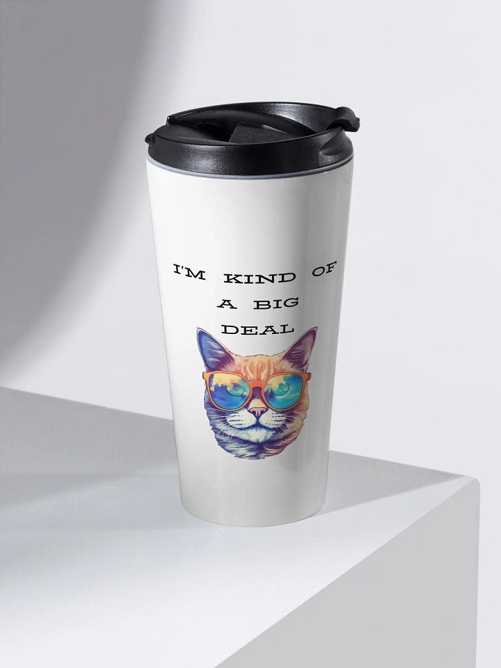 I'm kind of a big deal Stainless Steel Travel Mug product image (2)