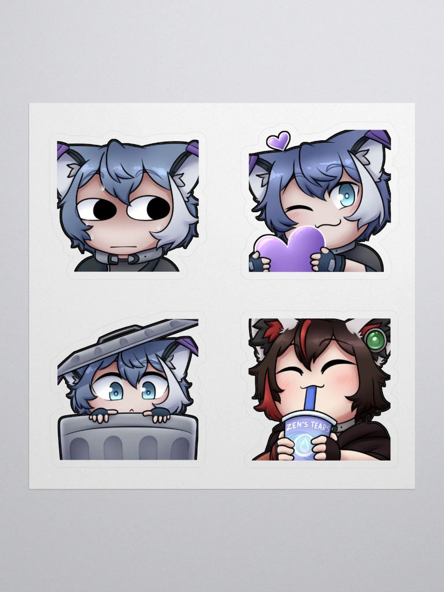 Zen & Ven Emote Stickers! product image (1)
