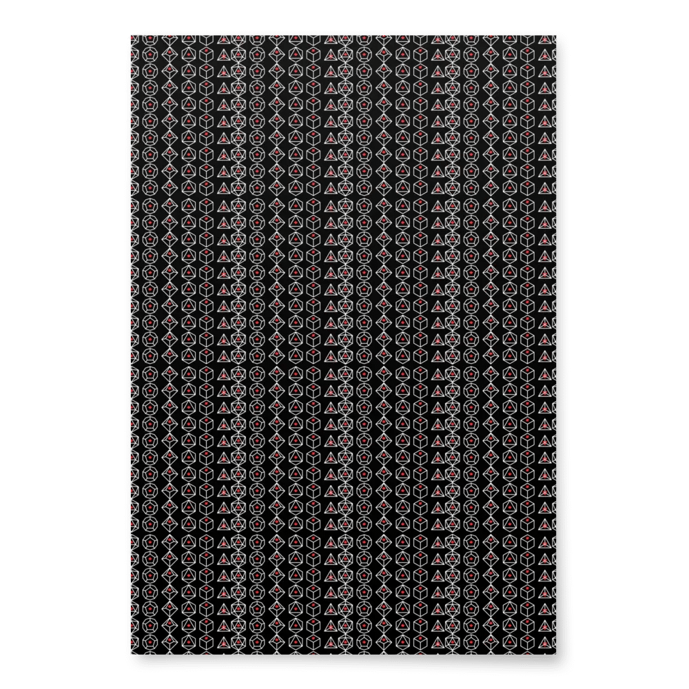 Logomancy Dice Set Wrapping Paper product image (4)