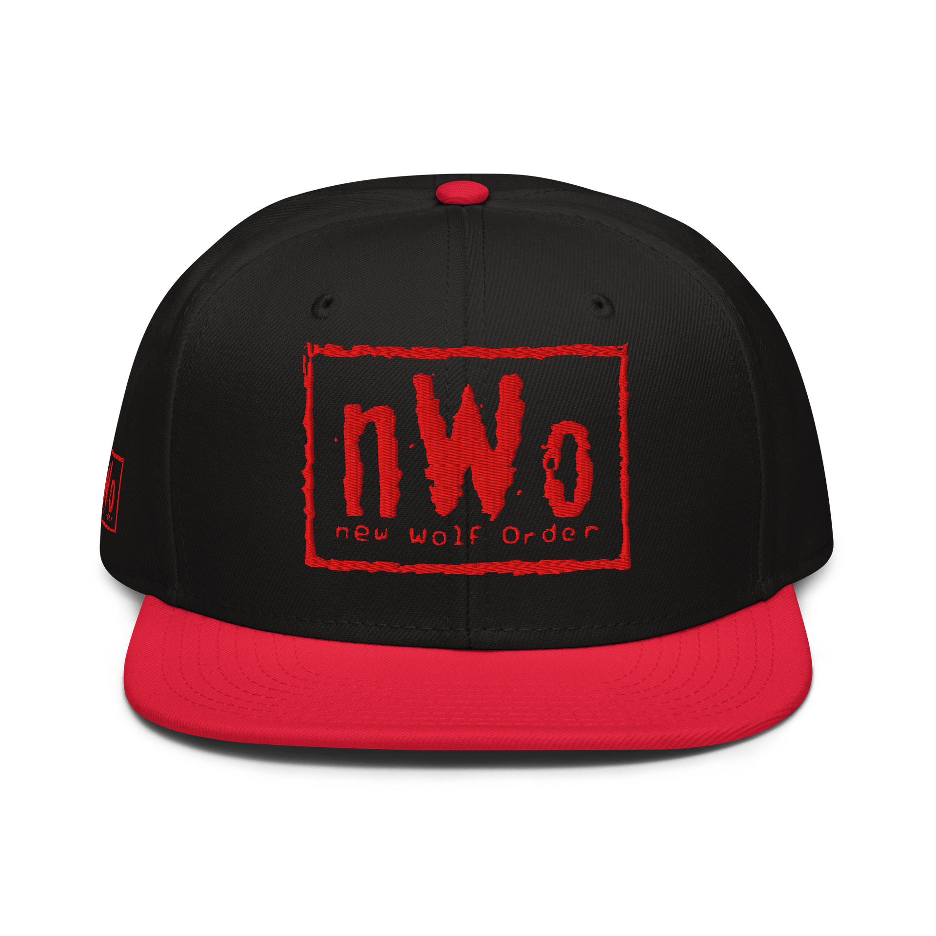 New Wolf Order Black & Red Snapback Cap product image (1)