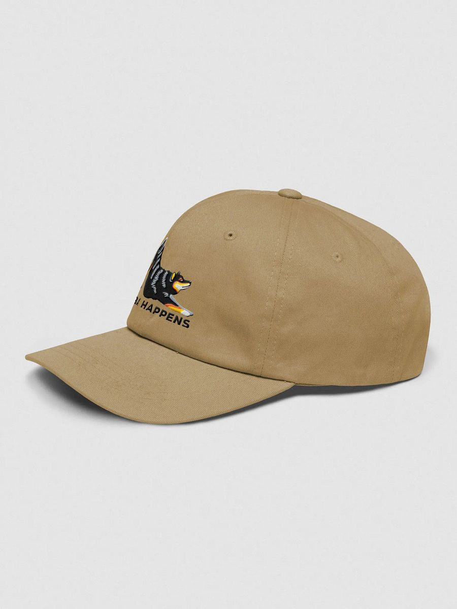 Shiba Happens Classic Dad Hat(Embroidered) of a Shiba Inu(Tricolor) product image (7)