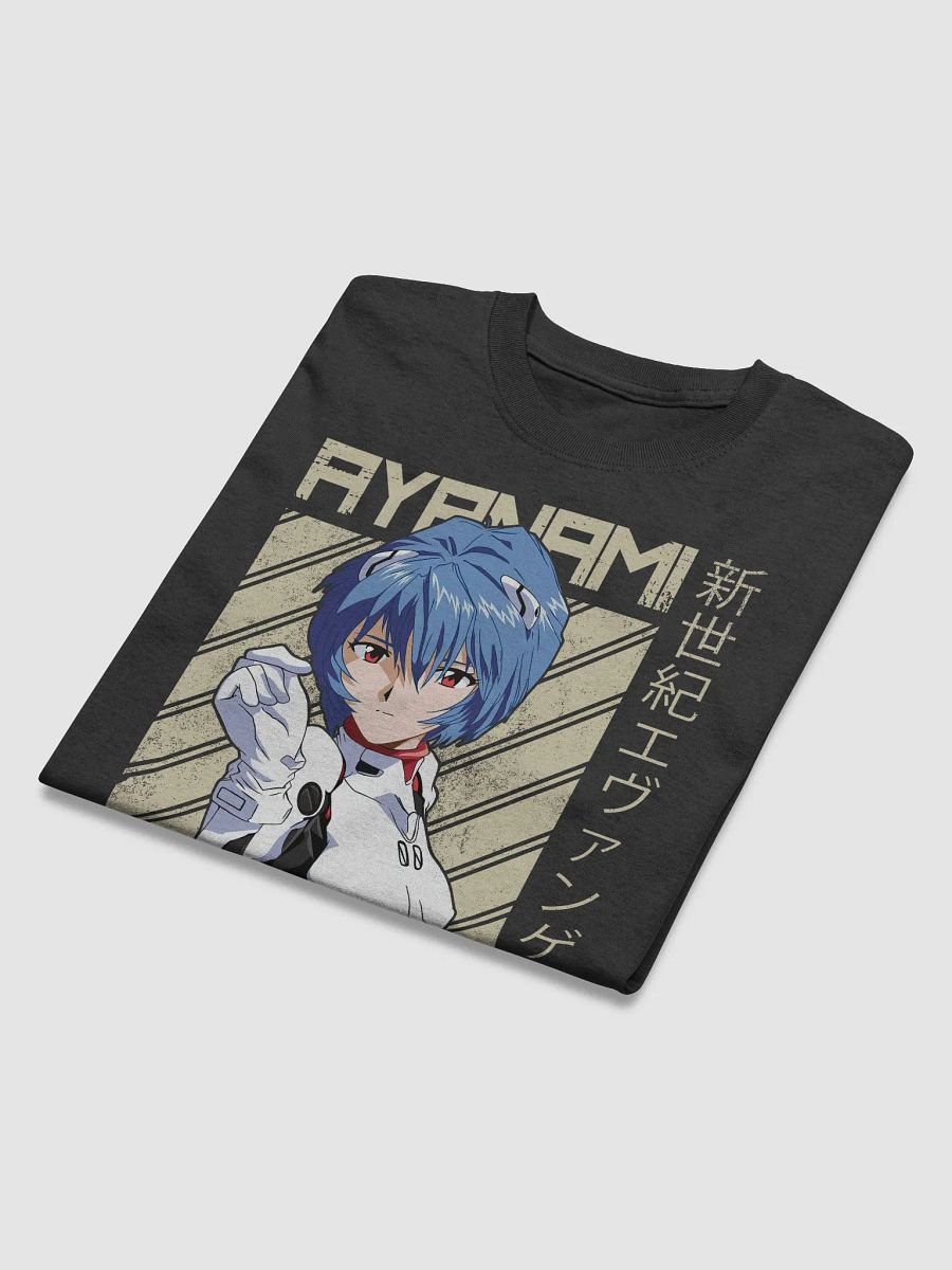 Neon Genesis Evangelion Rei Ayanami T-Shirt - Poised Elegance - Gildan Heavyweight product image (4)