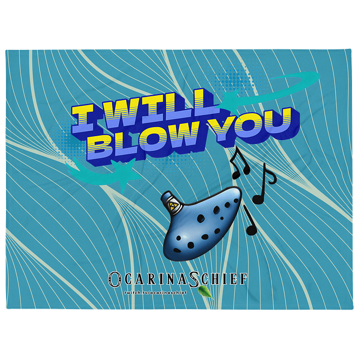 Blow You Throw Blanket product image (1)