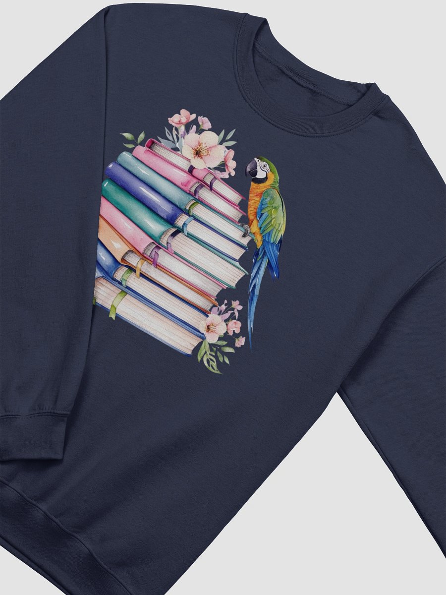 Piled Books Crewneck Unisex Sweatshirt product image (20)