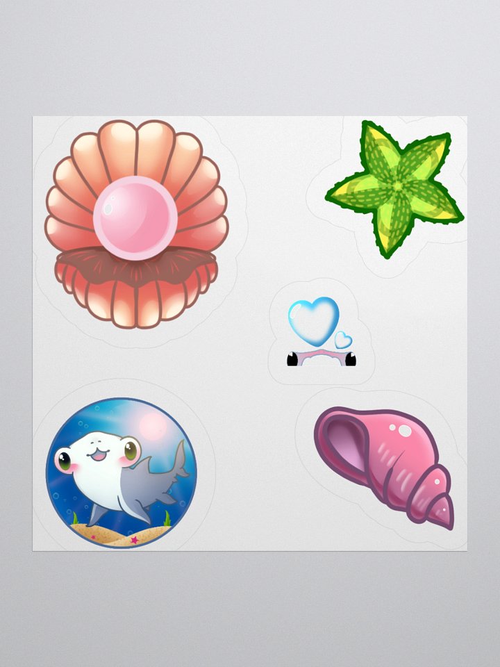 Ocean Friends Kiss Cut Stickers Set product image (2)