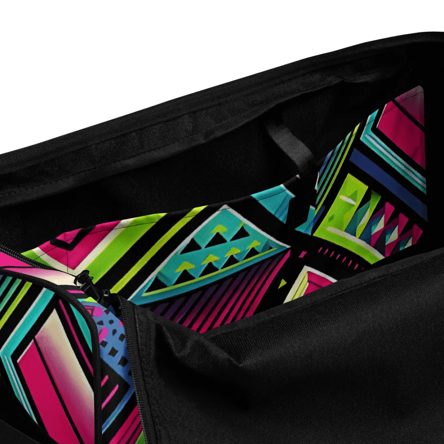 Neon Pop Art Duffle Bag product image (5)
