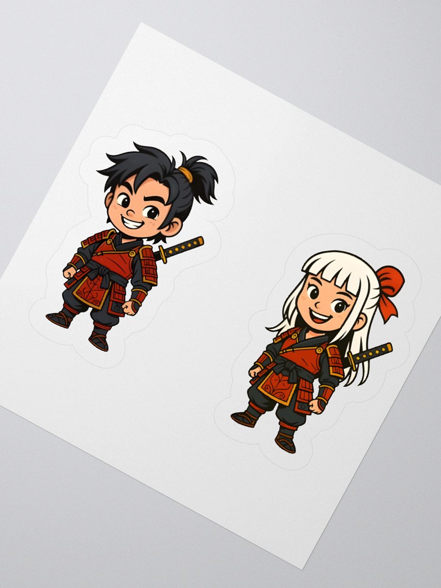 Katana Guy Character Stickers 1 product image (2)