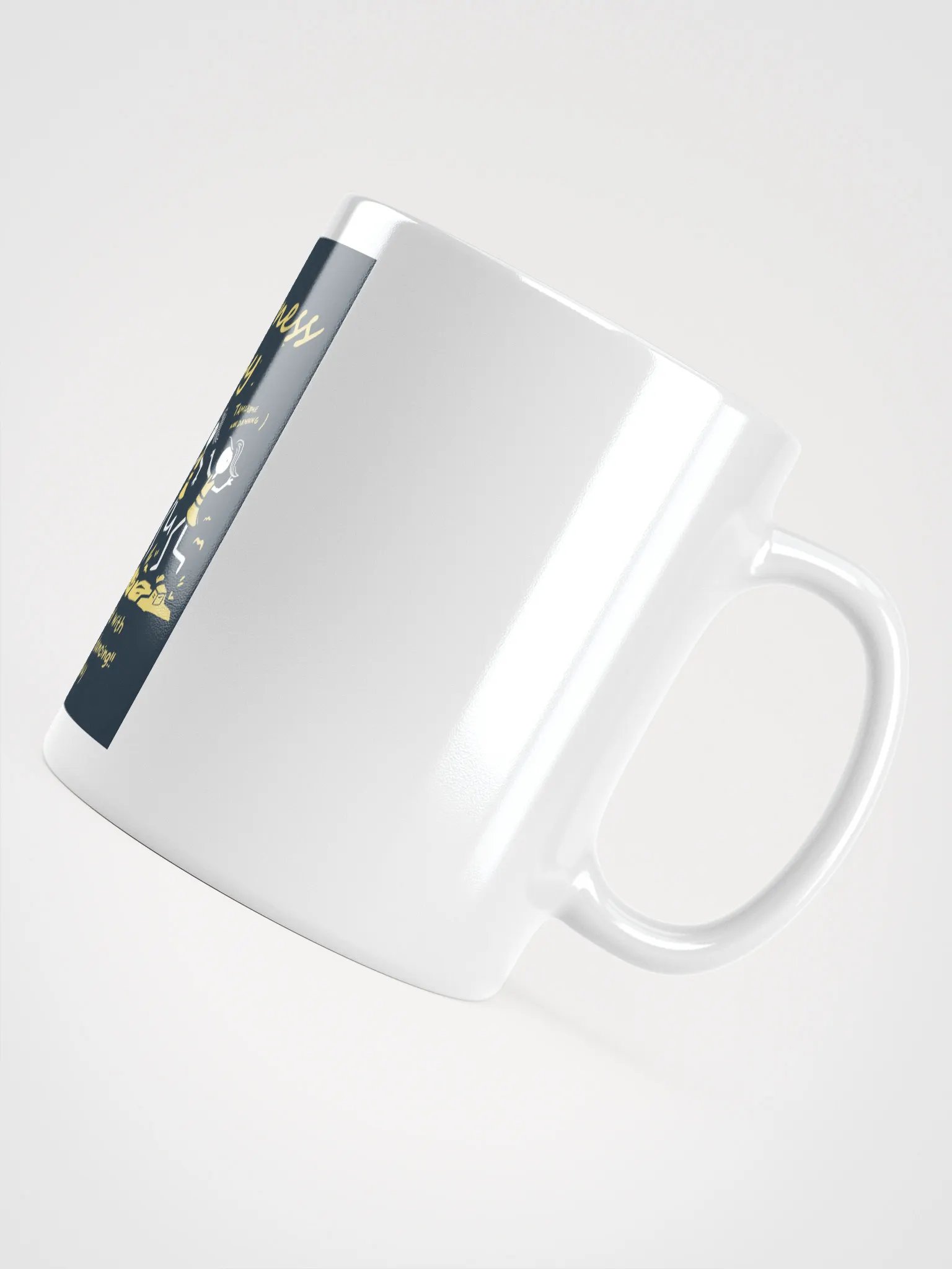 White Wilderness Army Tambourine Dance Glossy Mug product image (4)