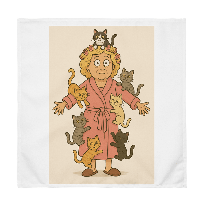 Crazy Cat Lady Table Cloth product image (2)