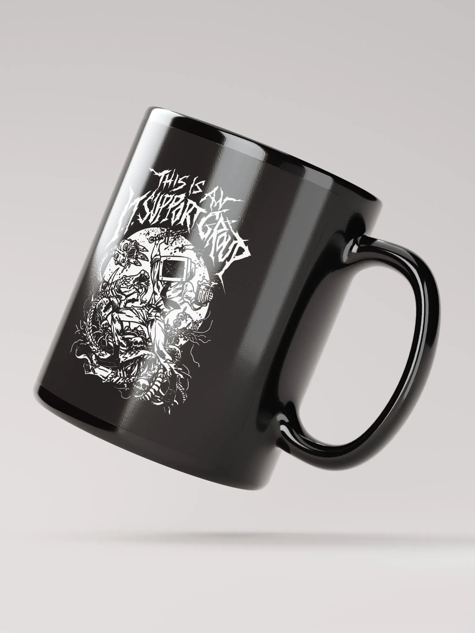 IT Support Metal Coffee Mug product image (4)