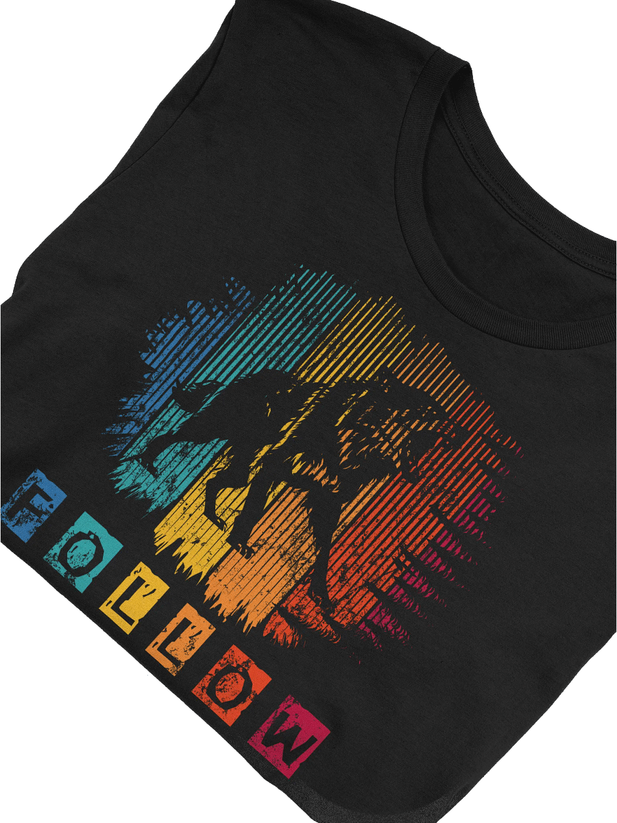 Follow the Alpha – Wild Spirit Wolf & Dog Lovers T-Shirt product image (49)