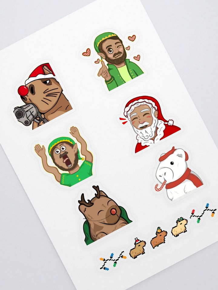 Followmas 2024 Sticker Sheet product image (1)