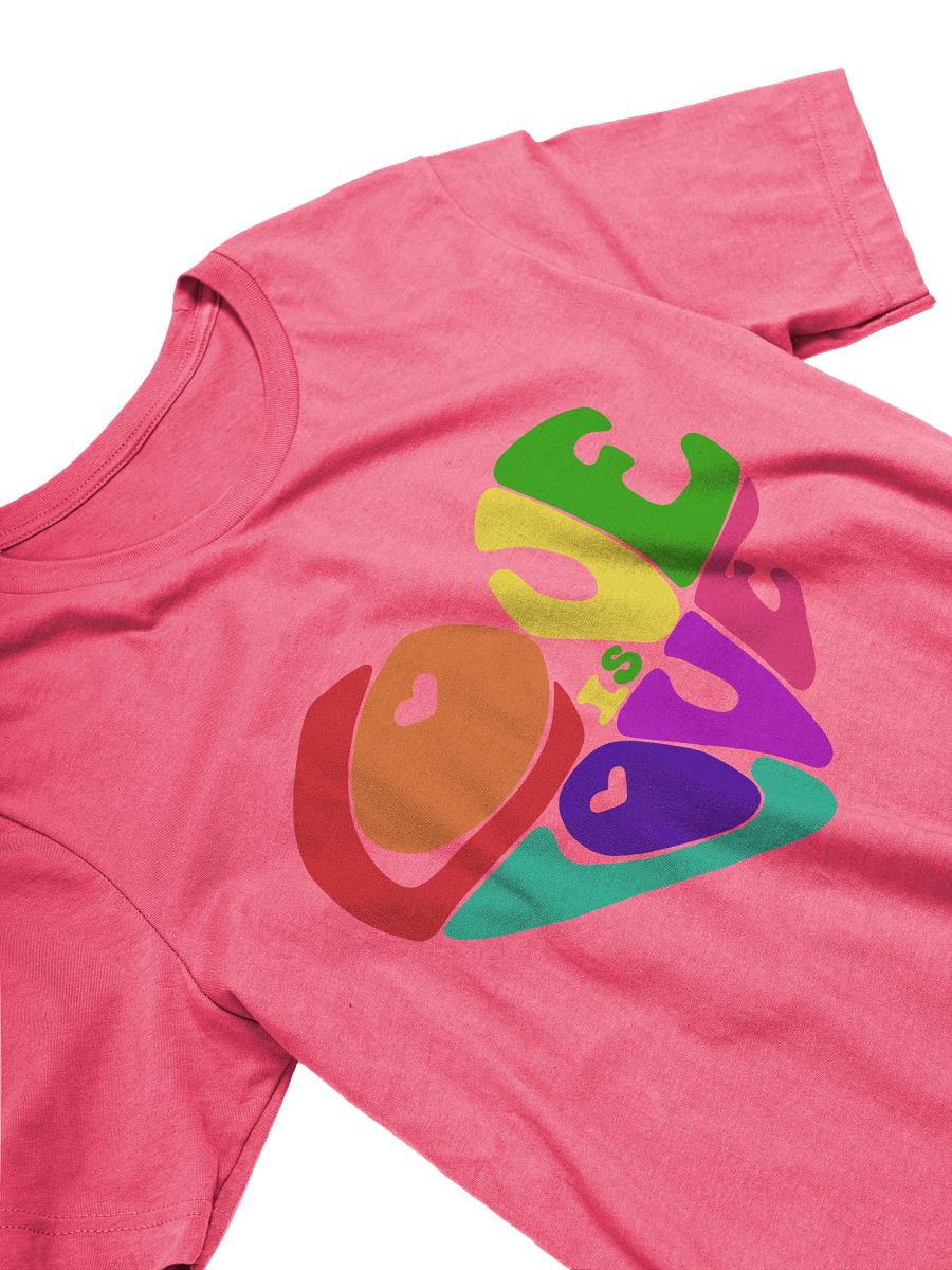 Full Pride Love is Love big print tee product image (26)