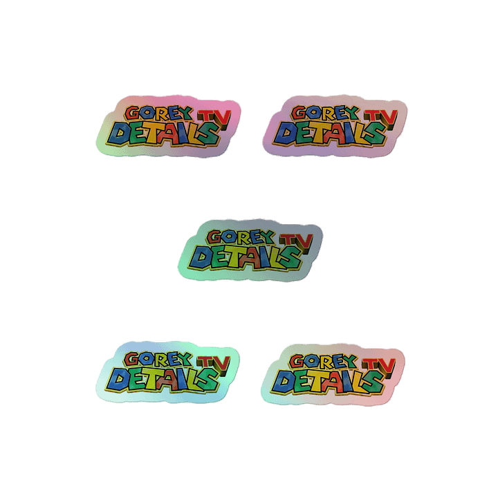 It's-a me! - Kiss-Cut Holographic Sticker Sheet product image (2)