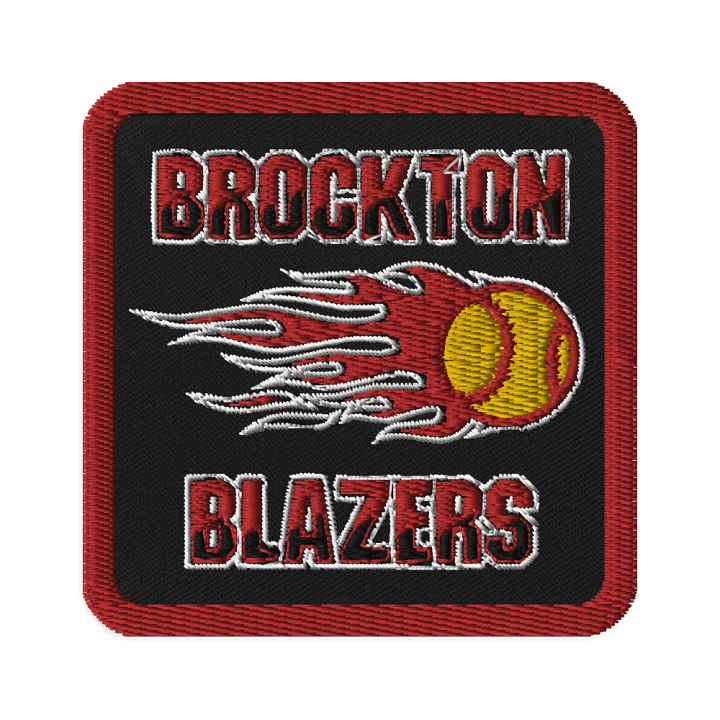 Brockton Blazers Logo Patch - Square product image (1)