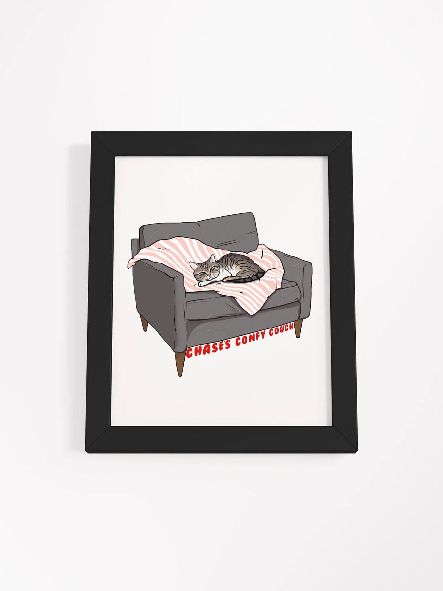 Chase's Comfy Couch Framed Art product image (1)