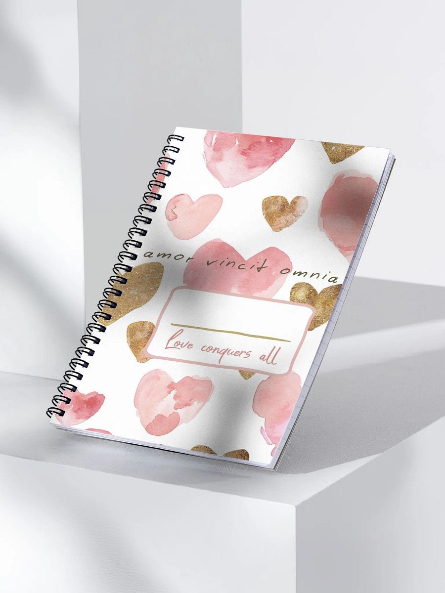 Amor Vincit Omnia Notebook product image (5)