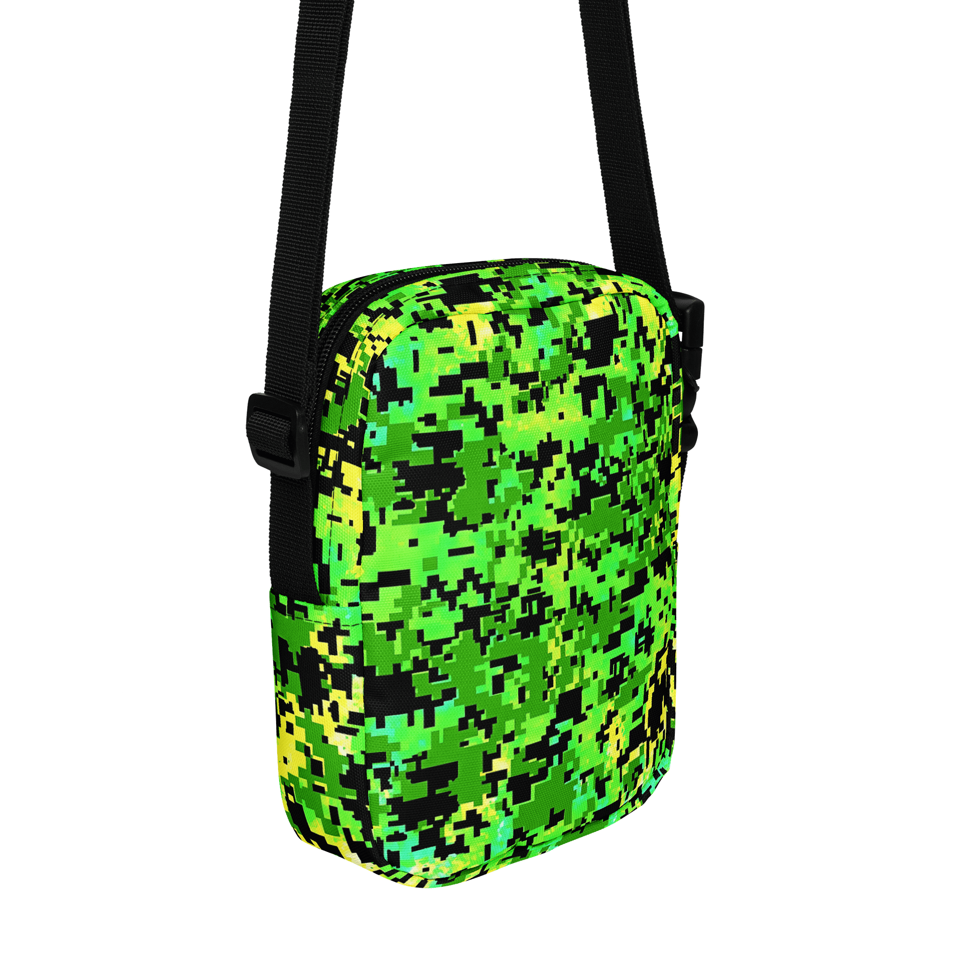 Pixelated Jungle All-Over Crossbody Bag product image (3)