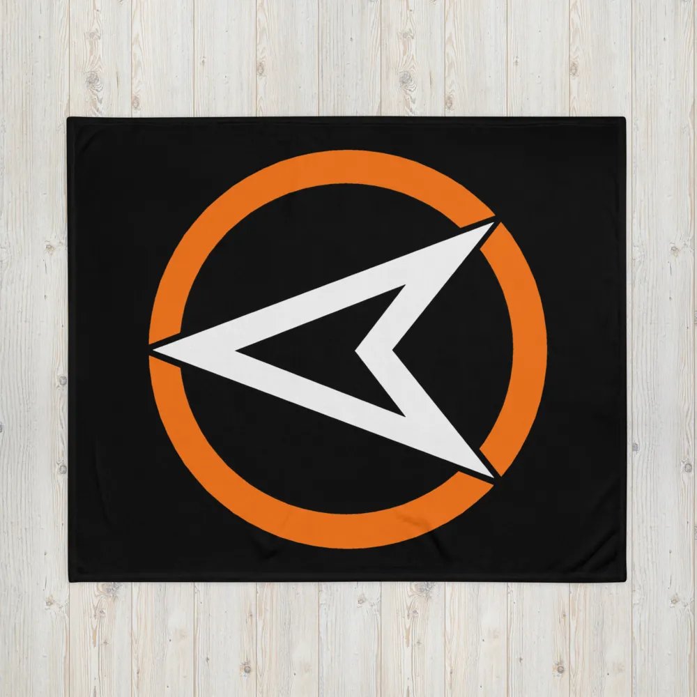 'OA' Symbol Throw Blanket - Black product image (5)