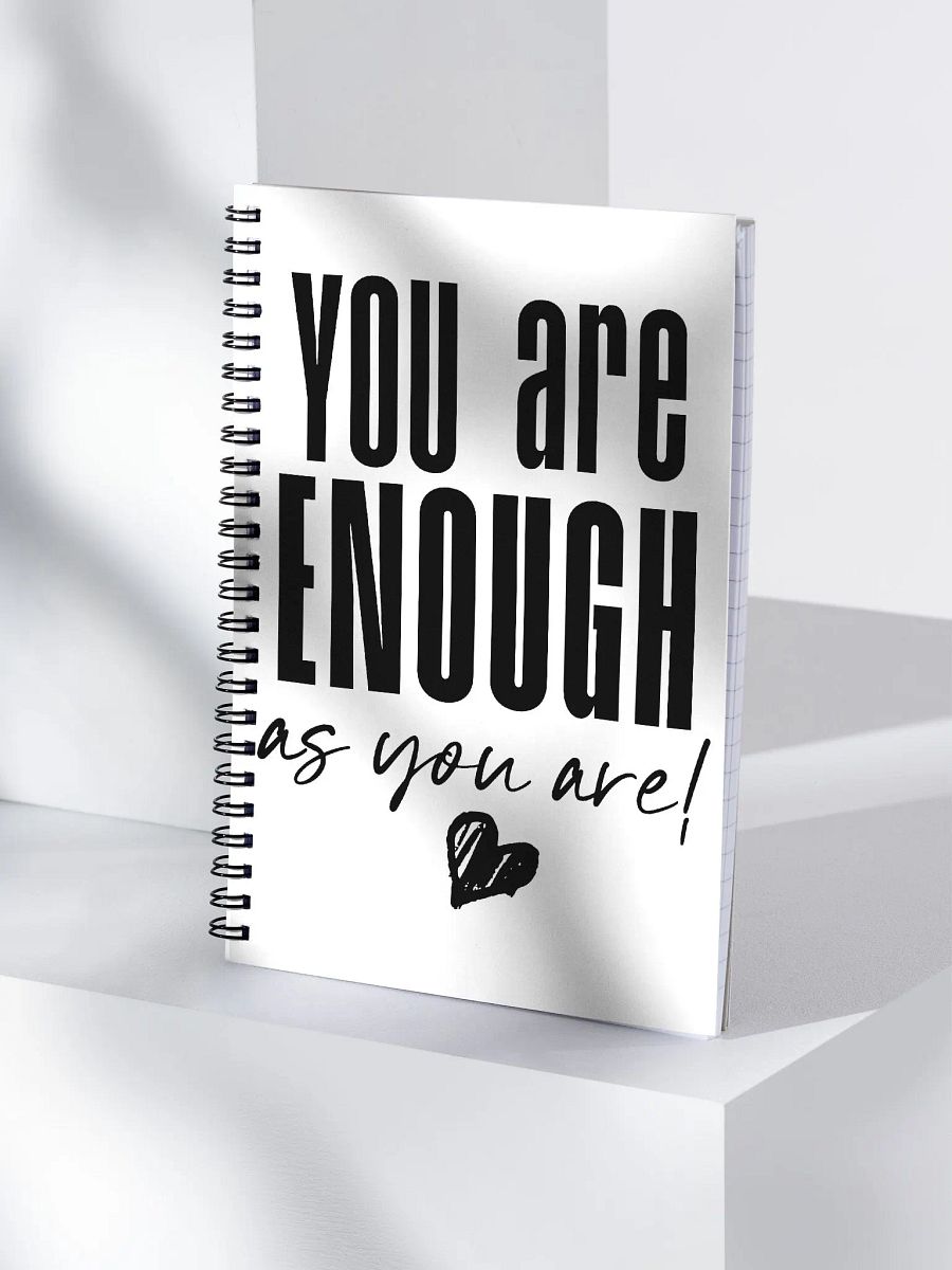 You are Enough Spiral Notebook product image (4)