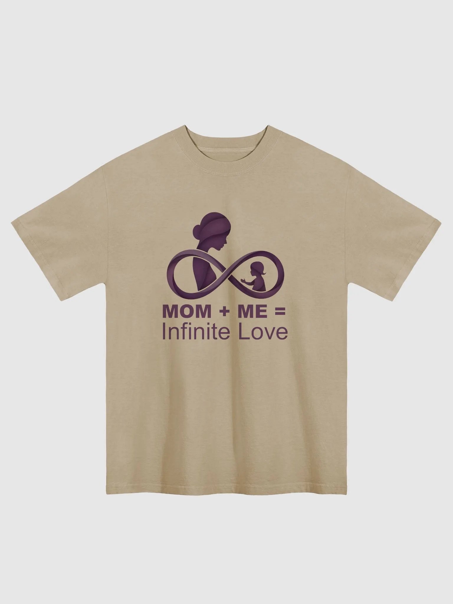 Mom + Me = Infinite Love | Mother's Day T-Shirt for Moms & Kids product image (2)