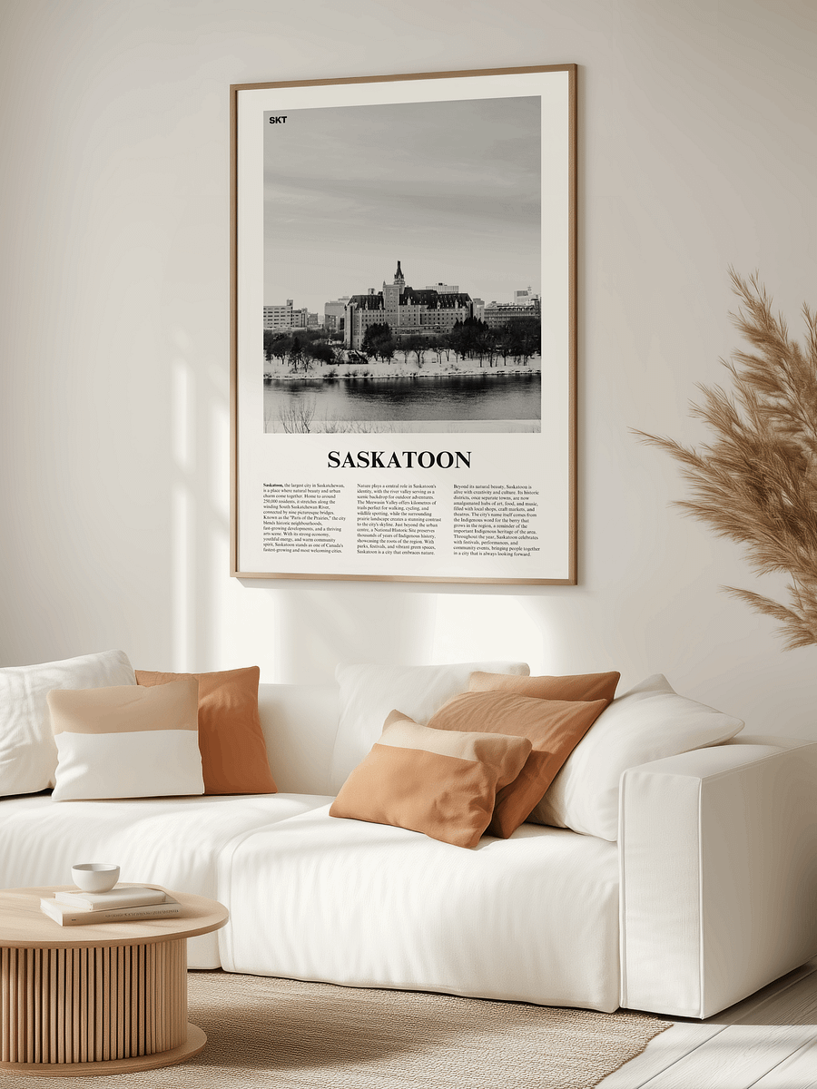 Saskatoon 01 Newspaper Poster product image (3)