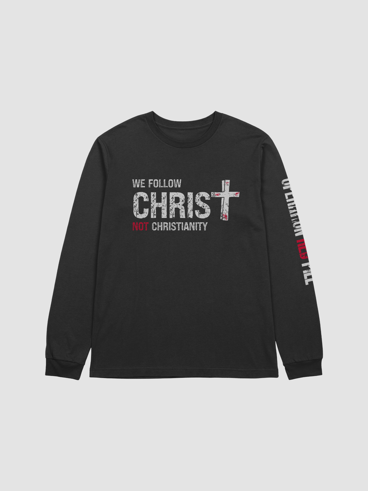 We Follow Christ Long Sleeve T product image (1)