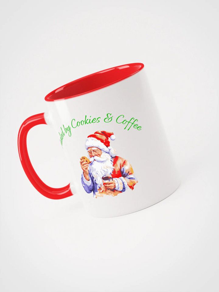 Santa Cookies Before Coffee 11 oz. Christmas Mug product image (2)