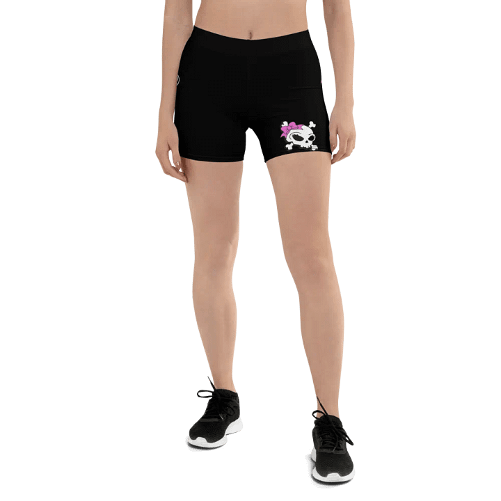 Skate Or Die! Bike Shorts (Black) product image (1)